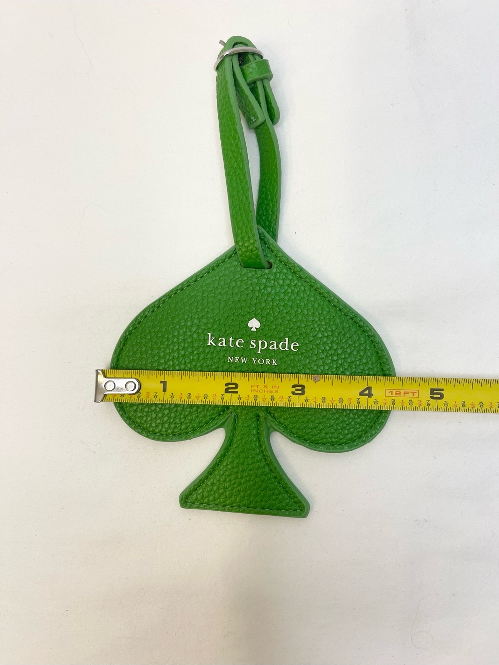 kate spade Pebbled Leather Luggage Tag - Picture 4 of 5